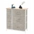  US Direct  Dresser With 7 Drawers Furniture Storage Tower Unit Storage Rack For Bedroom Hallway Closet Office linen