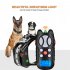  US Direct  Dt102 Dog Training  Collar Dog Shock Collar Rechargeable Waterproof Dog Collar Safe For Dogs black