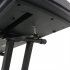  US Direct  Dual tube X shape Q 2XC Electronic Organ Stand Height Width Adjustable Keyboard Bracket Foldable Rack Black