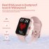  US Direct  EUKER Smart Watch 1 69  Full Touch Screen Fitness Tracker Pink