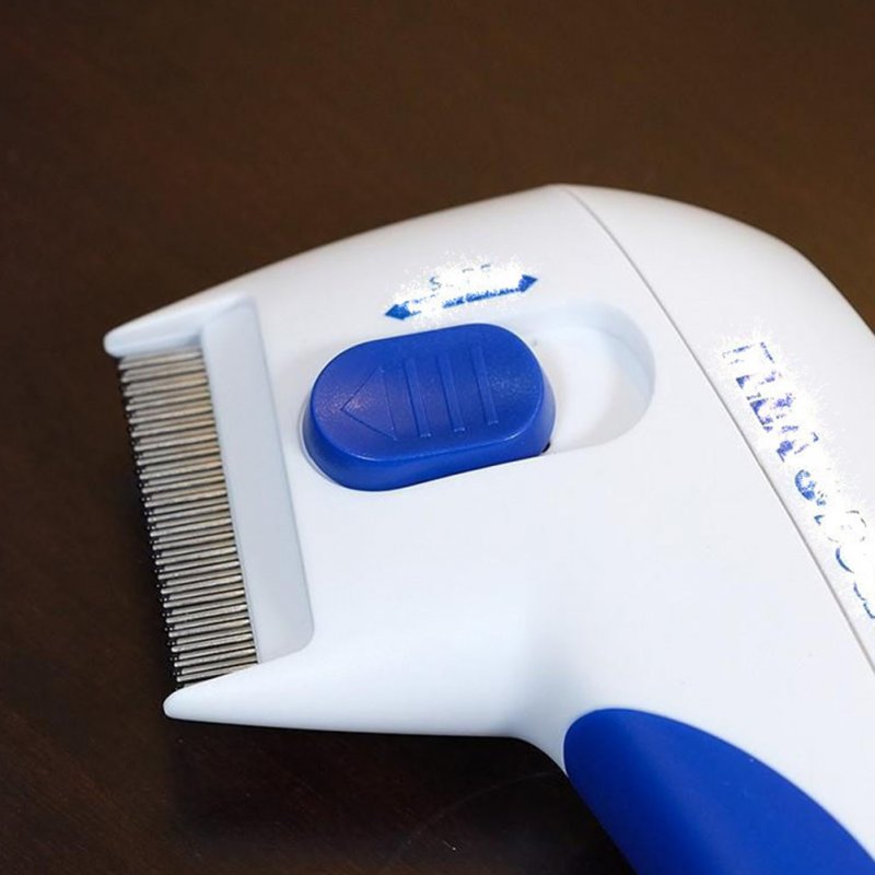 US Electric Flea Cleaning Comb Lice Remover for Pet Dog Supplies 488