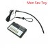  US Direct  Electric Shock Penis Ring Urethral Sound Stretcher Dilator Men Sex Masturbation Silicone Penis Plug Delay Ejaculation Sex Toy Diameter 0 3inch  0 6c