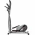  US Direct  Elliptical Machine Trainer Magnetic Smooth Quiet Driven with LCD Monitor  Home Use  Silver