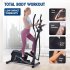  US Direct  Elliptical  Training  Machine Vertical Exercise Tool With Eight level Magnetic Resistor For Aerobic Exercise black