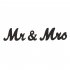  US Direct  Exquisite Wooden Letters Mr   Mrs Wedding Pros Anniversary Party Decoration  black