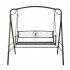  US Direct  Flat Iron Tube Double Swing Chair With Back Thin Line  swing Frame Not Included  bronze