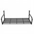  US Direct  Flat Tube Double Swing Chair With Thick Back Line  not Include Swing Frame  For Garden Park Porch Patio black