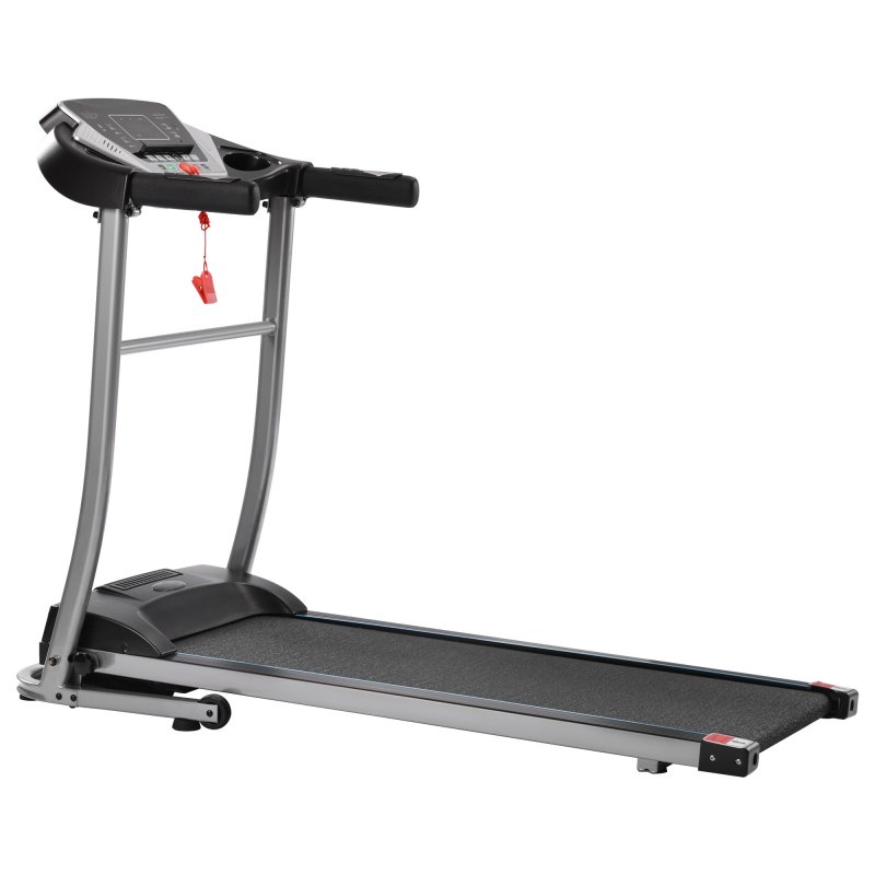 US Folding Electric  Treadmill Motorized Running Machine 1.5 Hp With AUX  USB Input Speaker  Black