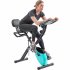  US Direct  Folding Exercise Bike  Fitness Upright And Recumbent X Bike With 10 Level Adjustable Resistance  Arm Bands And Backrest