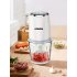  US Direct  Food Processor   Small Electric Food Chopper for Vegetables Meat Fruits Nuts Puree   Mini Food Grinder for Kitchen   300W 2 Speed Blender With Sharp