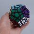  US Direct  Formula   New Arrival YJ Yuhu Megaminx Magic Cube Speed Cube for Kids and Adult   Black