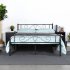  US Direct  Full Size Platform Bed Frame with Headboard  Nordic Style Metal Bed Easy Assembly  Size 77 2 56 1 34 8 Inches