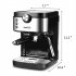  US Direct  GEEK CHEF 1300w Espresso Machine With Foaming Milk Frother Wand High Performance Leak proof Bar Coffee Machine black