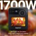  US Direct  GEEK CHEF Kitchen Air Fryer 4 Slice Digital Display 360 Degree Circulating Heating Toaster Oven Convection Oven black