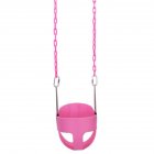 [US Direct] Galvanized Iron Chain Swing With Buckle For Kids Indoor Outdoor Swing Pink