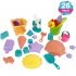 US Direct  Geefia Funny Beach Sand Toy Tool Set  High Quality PP Made Beach Sand Toy for the Beach  Swimming Pool  Seaside etc 26pcs 