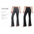  US Direct  GloryStar Women s Sports Pants Solid Color Bootcut Yoga Pants with 4 Pockets