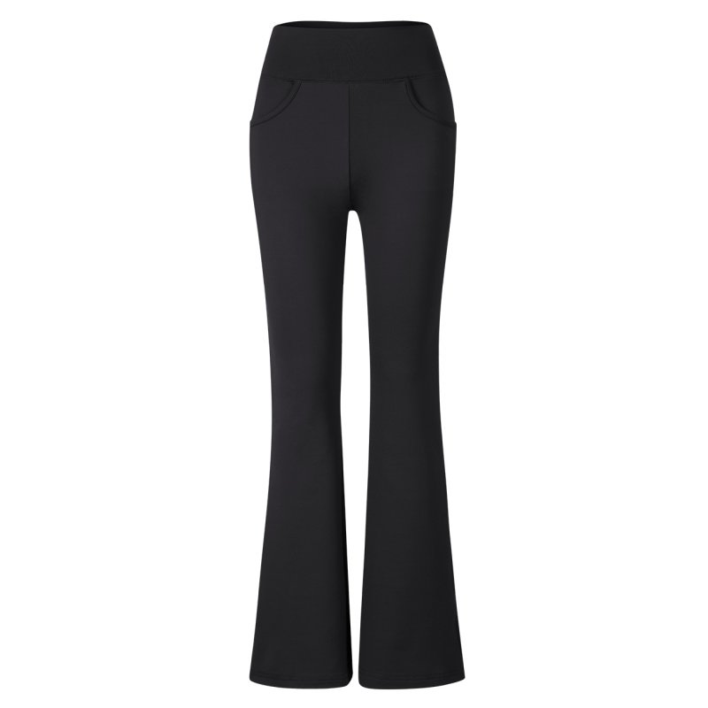 US GloryStar Women's Sports Pants Solid Color Bootcut Yoga Pants with 4 Pockets