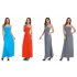  US Direct  Glorystar Womens Strapless Ruched Casual Maxi Dress With Pocket