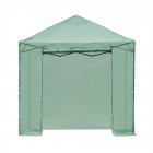 [US Direct] Greenhouse  Shed Foldable Growth Tent For Plants Gardening Accessories green