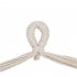  US Direct  Hammock Chair Durable Solid Color Hanging Chair With Two Pillow For Home Decoration Beige