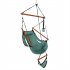  US Direct  Hanging Chair Oxford Cloth Hardwood Maximum Load bearing 100kg Hanging Chair With Cup Holder For Seaside Courtyard green