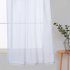  US Direct  Haperlare 2Pcs Rod Pocket Window Tiers   Window Treatment Home Decor Small Panels Curtains Set