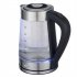  US Direct  Hd 250 110v 1500w 2 5l Glass Electric Kettle With Ergonomic Handle Transparent Hot Water Boiler With Blue Led Light Transparent