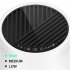  US Direct  Hepa Air Purifier Low Noise 3 Timer Settings Up To 323ftxc2xb2 360 Degree Deep Purification For Home Use N White