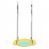  US Direct  Hexagonal Swing Diameter 100cm 2 Hooks Removable Swing Toy For Kids Boys Girls Yellow blue