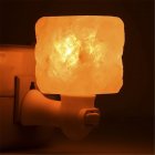 [US Direct] Himalayan Salt Lamp Natural Crystal Salt Wall Light For Lighting Decoration Square