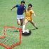  US Direct  Hobbylane Air Power Soccer with 2 Goals  Air Power Soccer Disk Floating Football with Foam Bumpers and LED Lights  Gliding Ball Disc Toy for Indoor 