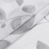  US Direct  Home Curtain Large Leaf Paint Printed Small Short Window Curtain 26  30  2 gray