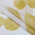  US Direct  Home Curtain Large Leaf Paint Printed Small Short Window Curtain 26  30  2 yellow