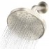  US Direct  Hosslly Rainfall Shower Head High Pressure 360   Adjustable   Brushed Nickel