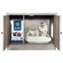  US Direct  IDEALHOUSE Cat Litter Box Enclosure Hidden Wooden Cat House
