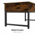  US Direct  IDEALHOUSE Lift Top Coffee Table with Hidden Storage   Vintage