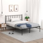 US IDEALHOUSE Queen Size Metal Platform Bed Frame with Headboard