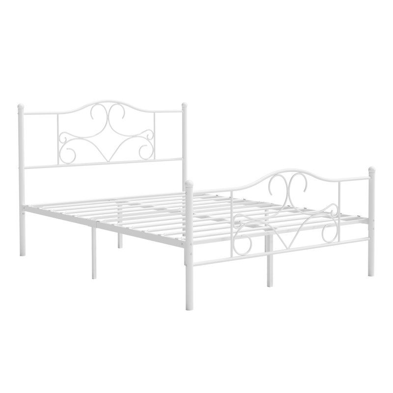 US Idealhouse 2 Iron Curved iron bed