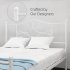  US Direct  Idealhouse 2 Iron Curved iron bed