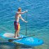  US Direct  Inflatable Stand Up 11ft Paddle  Board With Removable Fin Surfboard Sup Accessories  Blue Gray  blue