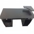  US Direct  Integrated Melamine Board Computer Desk Home Computer Table With Multiple Drawers Office Furniture Supplies black