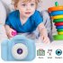  US Direct  Kids Digital Video Camera Mini Rechargeable Children Camera Shockproof 8MP HD Toddler Cameras Child Camcorder  Pink