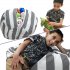  US Direct  Kids Plush Toys Storage Pouch Colorful High capacity Durable Canvas Household Goods Storage Bag