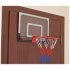  US Direct  Kids Wall Mount Clear Basketball Backboard With Basketball Pump Max Applicable Ball Diameter 5  transparent
