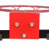  US Direct  Kids Wall Mount Clear Basketball Backboard With Basketball Pump Max Applicable Ball Diameter 5  transparent