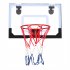  US Direct  Kids Wall Mount Clear Basketball Backboard With Basketball Pump Max Applicable Ball Diameter 5  transparent