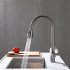  US Direct  Kitchen Faucet With Pull Down Sprayer Brushed Nickel Powerful Spray Sink Faucet Kitchen Accessories silver