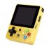  US Direct  LDK 2 6inch Screen Mini Handheld Game Console Nostalgic Children Retro Game Mini Family TV Video Consoles Transparent