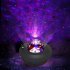  US Direct  LED Colorful Starry Projector Blueteeth USB Voice Control Music Player Projection Lamp black